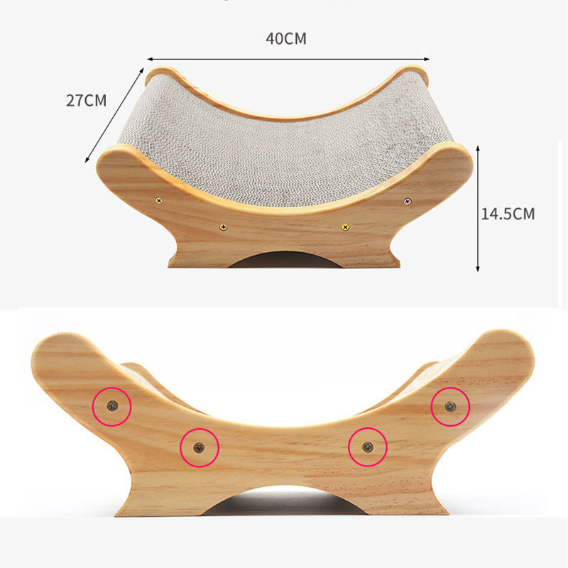 U-shaped bed cat toy cat paw grinder - Image 2