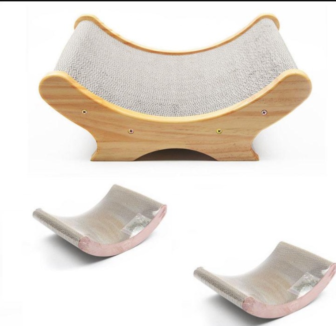 U-shaped bed cat toy cat paw grinder - Image 4