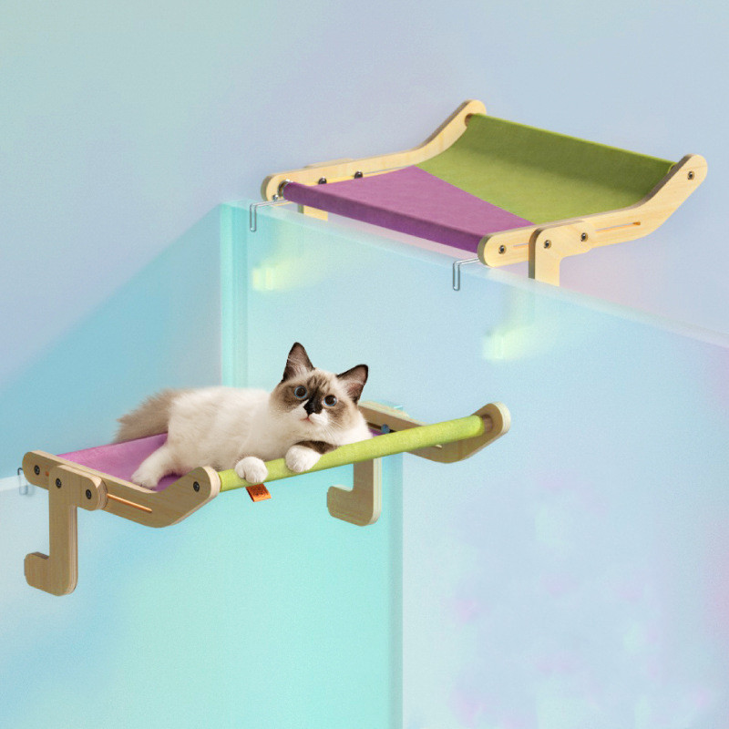 Cat windowsill suspended hammock bed - Image 6