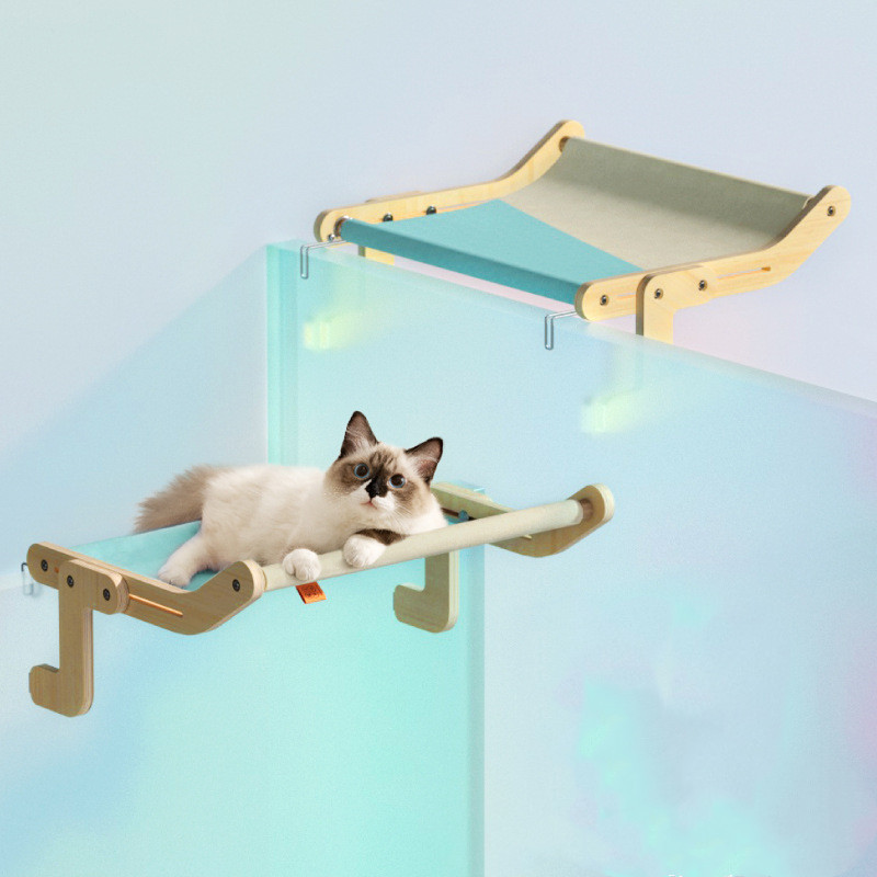 Cat windowsill suspended hammock bed - Image 2