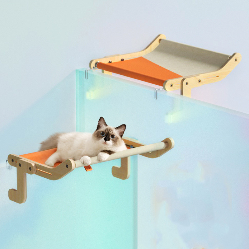 Cat windowsill suspended hammock bed - Image 4
